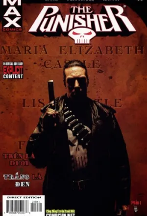 Truyện tranh The Punisher: Trên là Dưới & Trắng là Đen