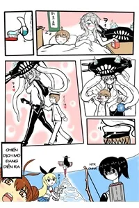Truyện tranh Kantai Collection - 提督と棲姬と秘書艦 修羅場