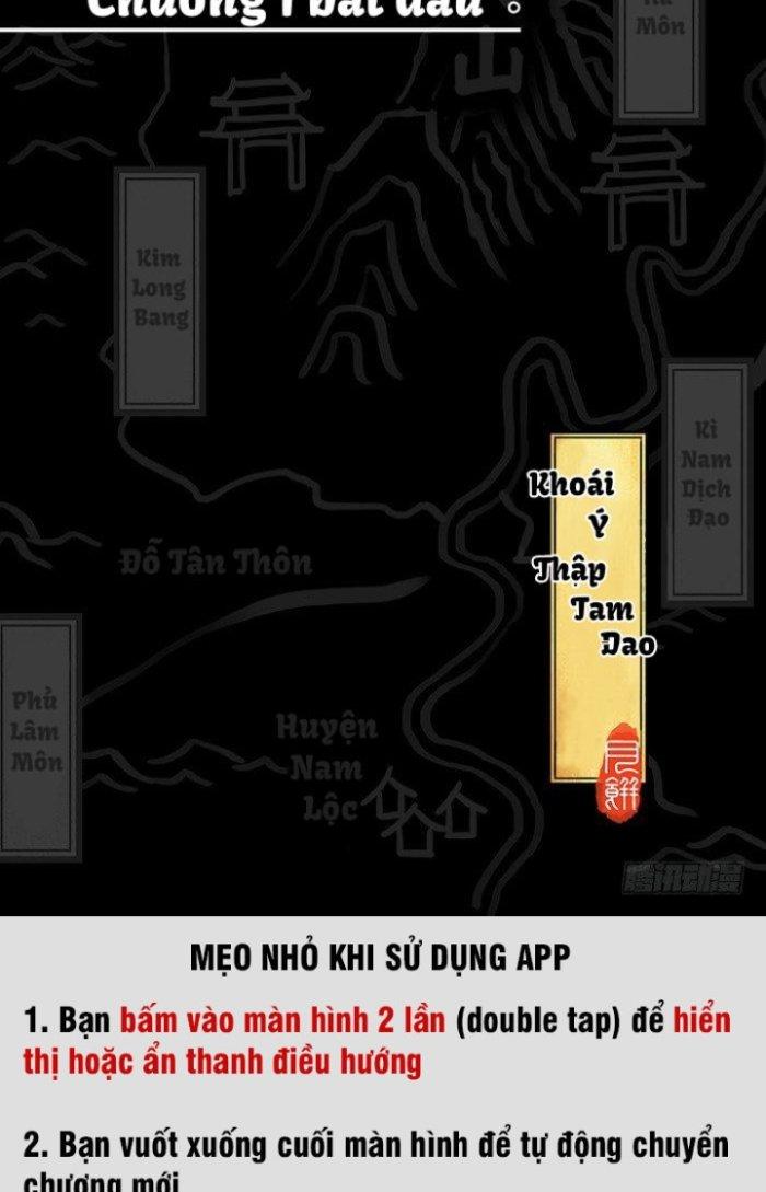 Khoái Ý Thập Tam Đao Chapter 1 - Trang 2