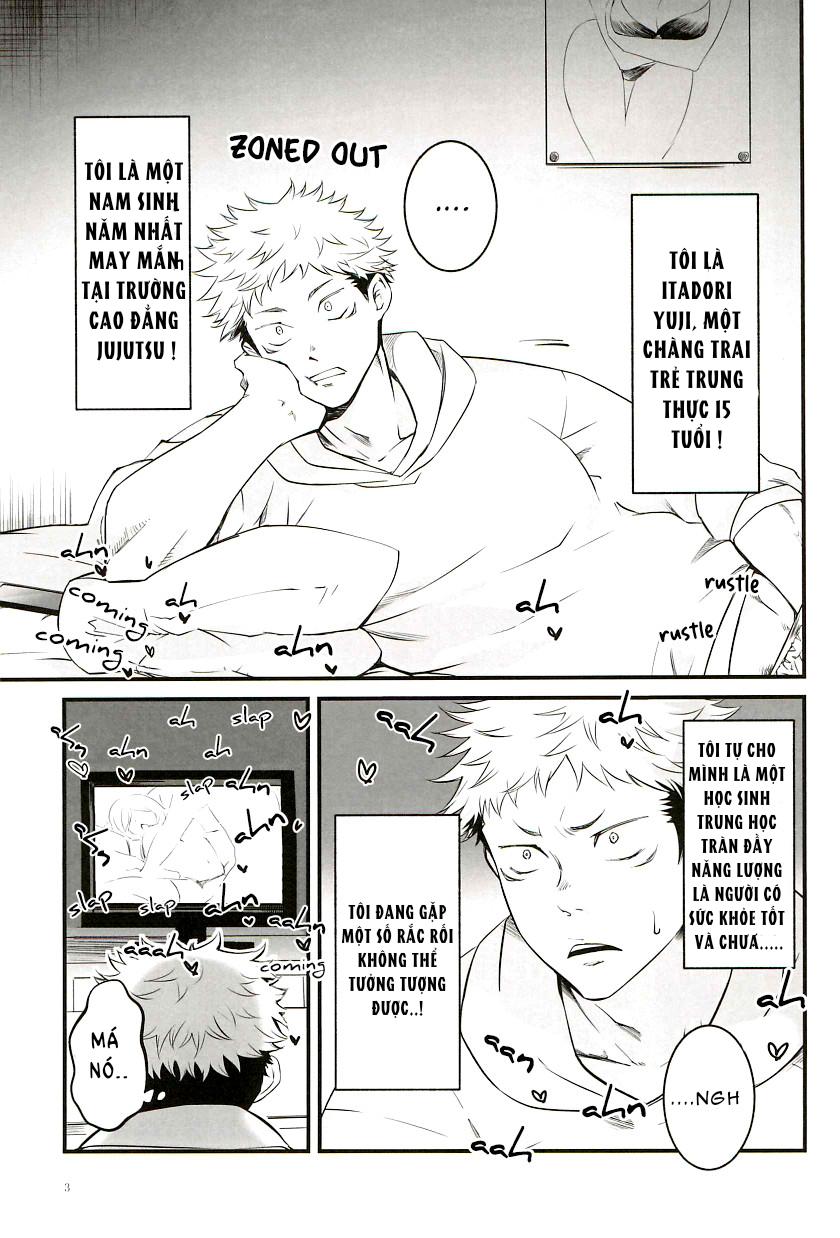 ONESHOT COI LÀ NỨNG Chapter 1 Yuuji x Megumi - Trang 2
