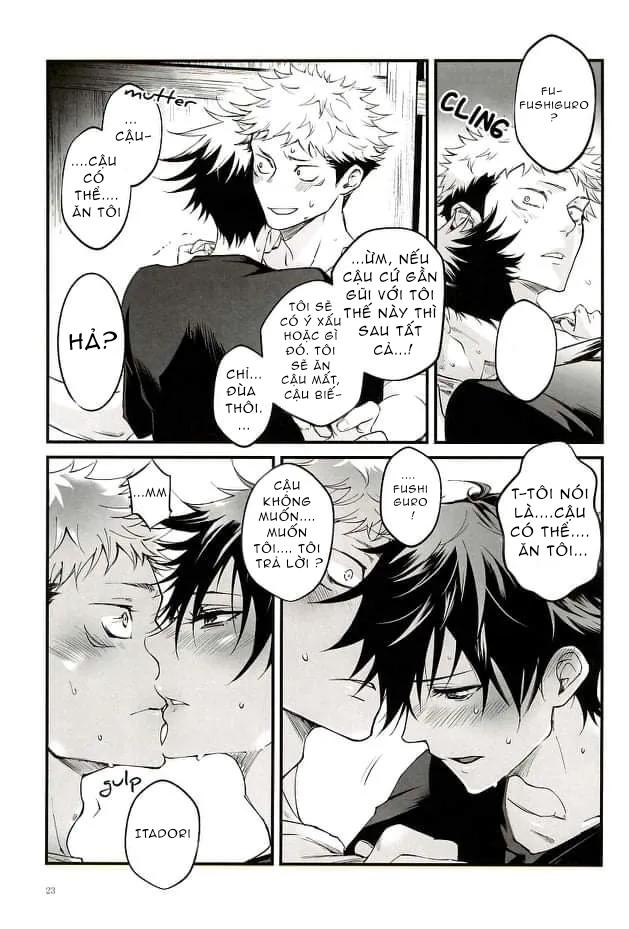 ONESHOT COI LÀ NỨNG Chapter 1 Yuuji x Megumi - Trang 2