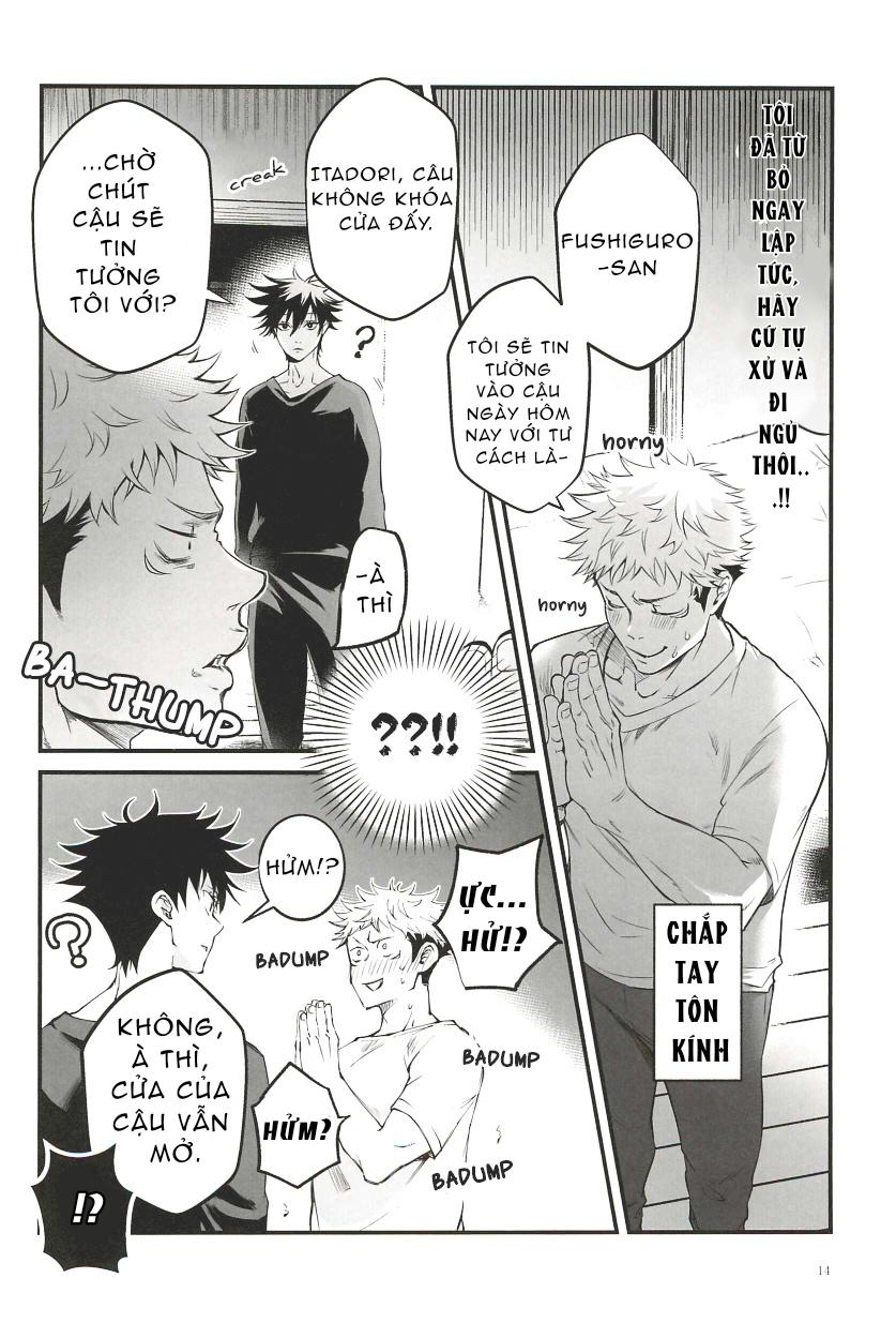 ONESHOT COI LÀ NỨNG Chapter 1 Yuuji x Megumi - Trang 2