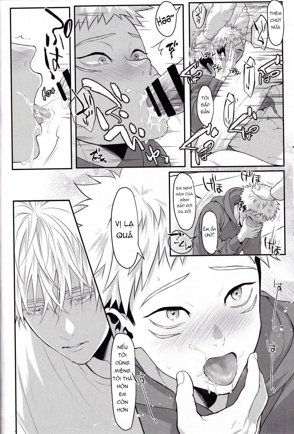 ONESHOT COI LÀ NỨNG Chapter 2 Gojo x Yuuji - Trang 2