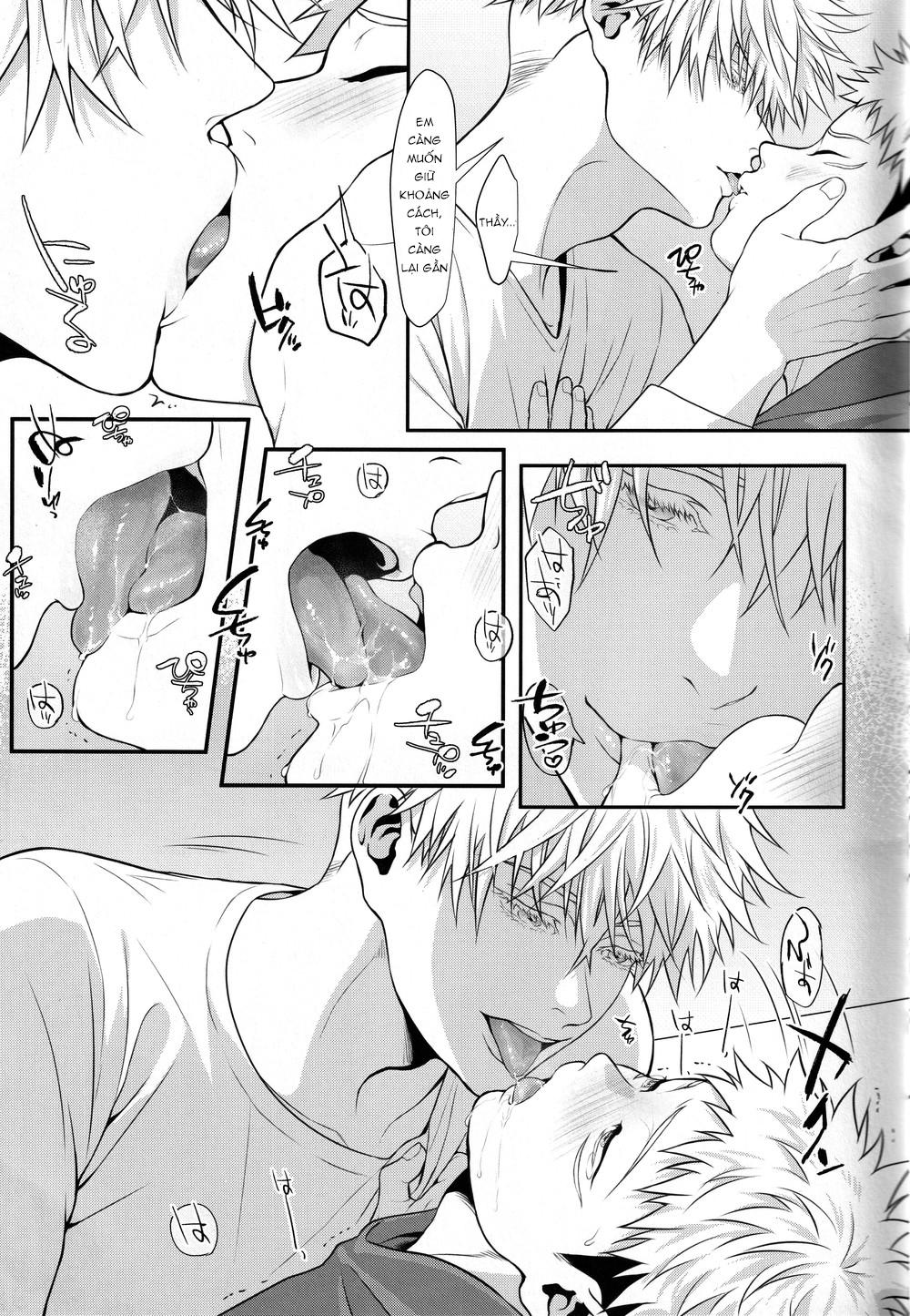 ONESHOT COI LÀ NỨNG Chapter 2 Gojo x Yuuji - Trang 2