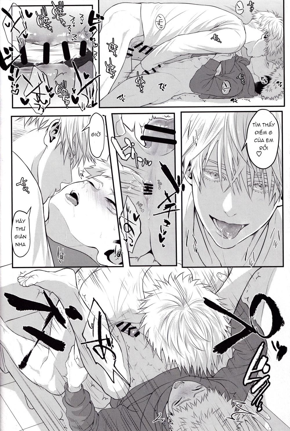 ONESHOT COI LÀ NỨNG Chapter 2 Gojo x Yuuji - Trang 2