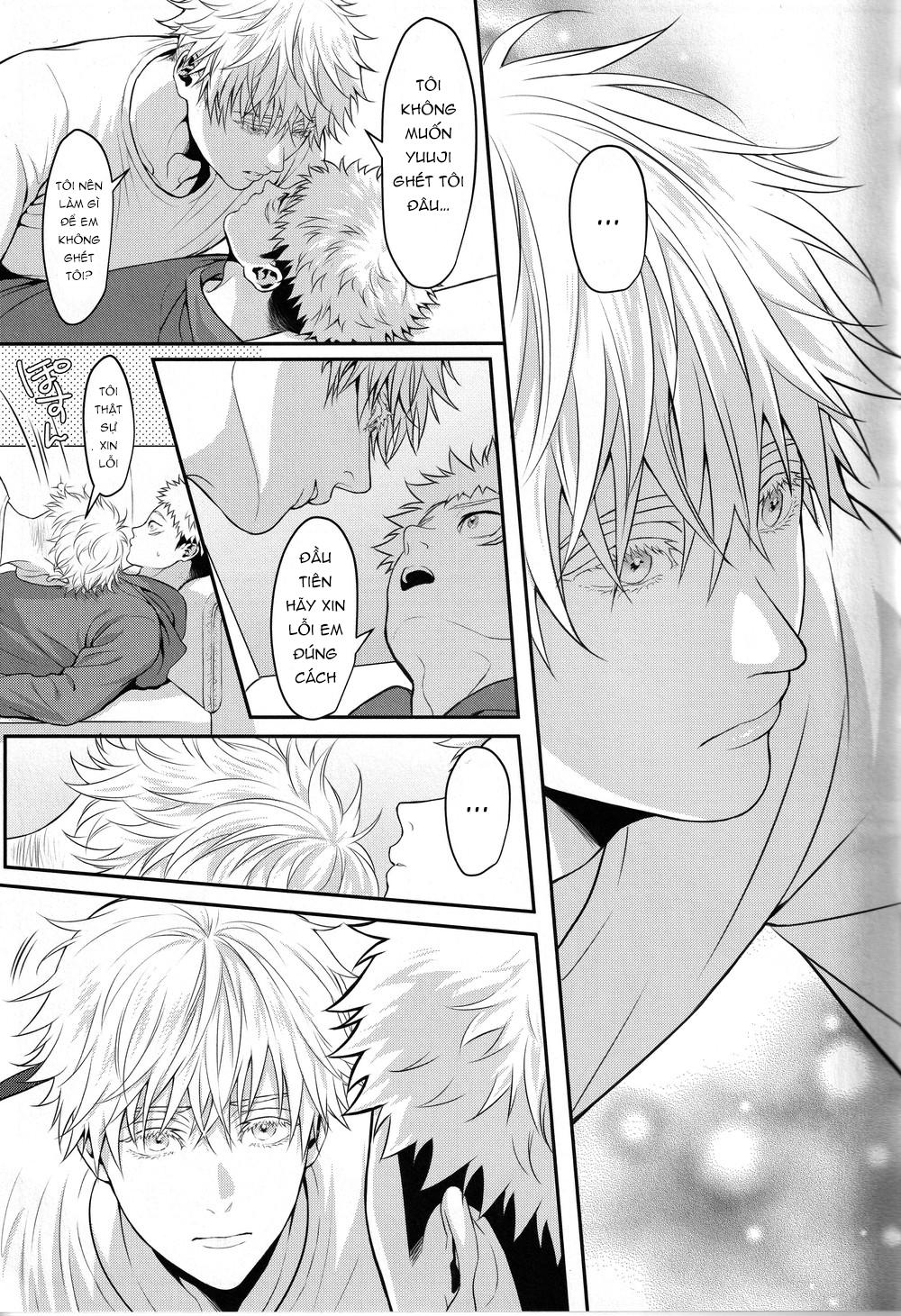 ONESHOT COI LÀ NỨNG Chapter 2 Gojo x Yuuji - Trang 2