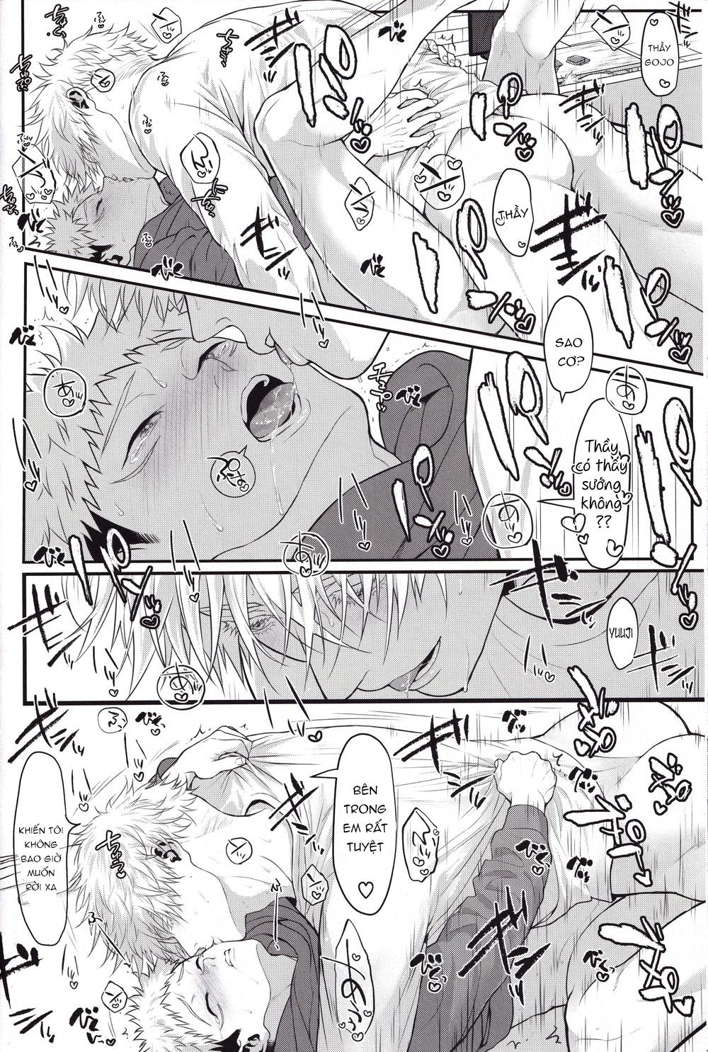 ONESHOT COI LÀ NỨNG Chapter 2 Gojo x Yuuji - Trang 2