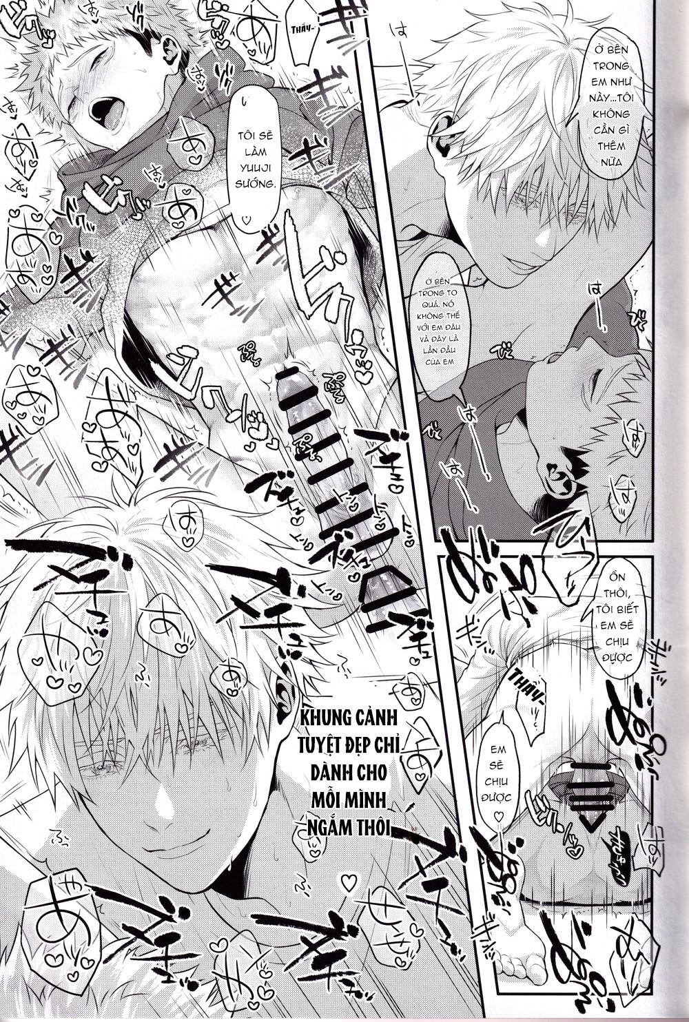 ONESHOT COI LÀ NỨNG Chapter 2 Gojo x Yuuji - Trang 2