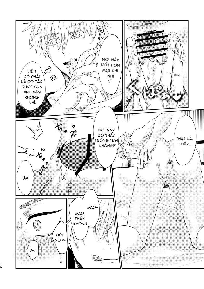 ONESHOT COI LÀ NỨNG Chapter 3 Gojo x Yuuji - Trang 2