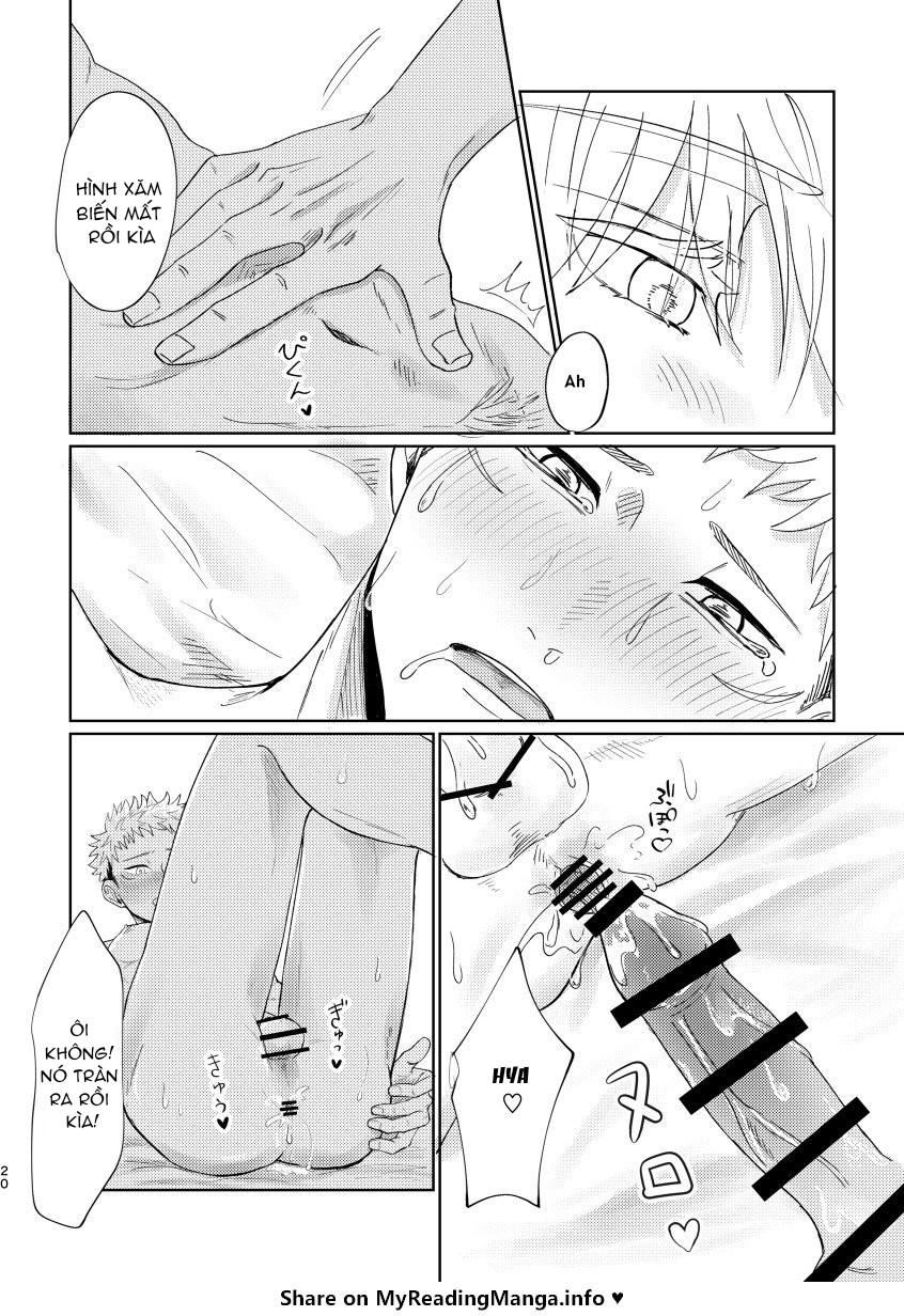 ONESHOT COI LÀ NỨNG Chapter 3 Gojo x Yuuji - Trang 2