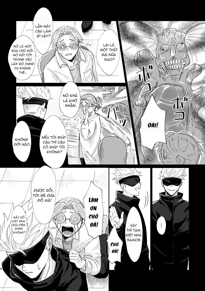 ONESHOT COI LÀ NỨNG Chapter 3 Gojo x Yuuji - Trang 2