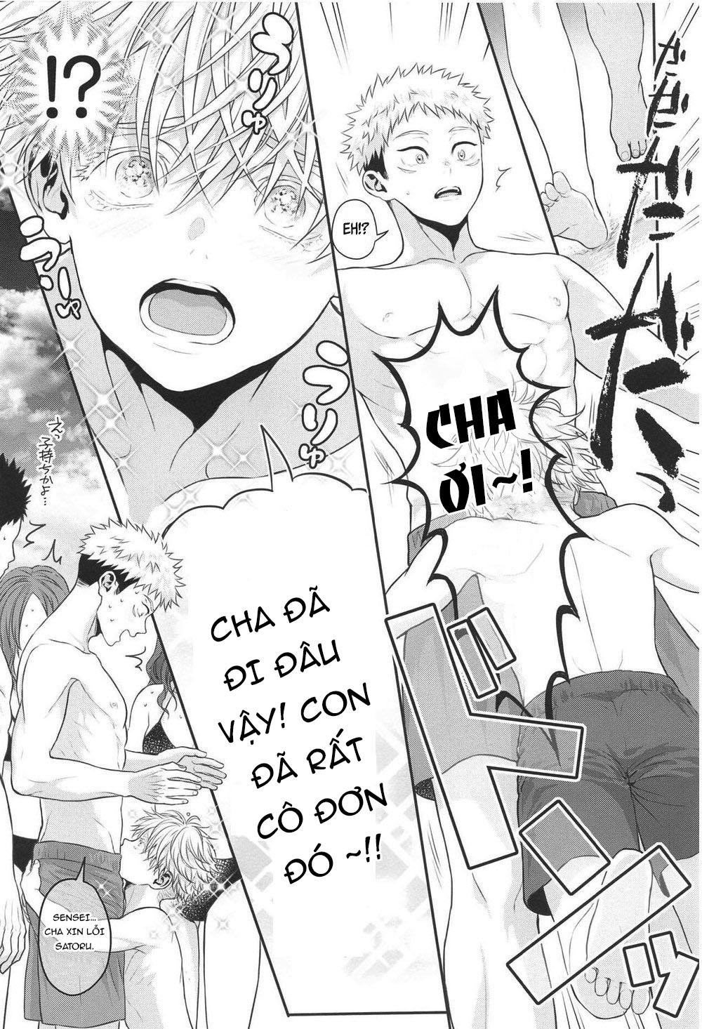 ONESHOT COI LÀ NỨNG Chapter 4 Gojo x Yuuji - Trang 2