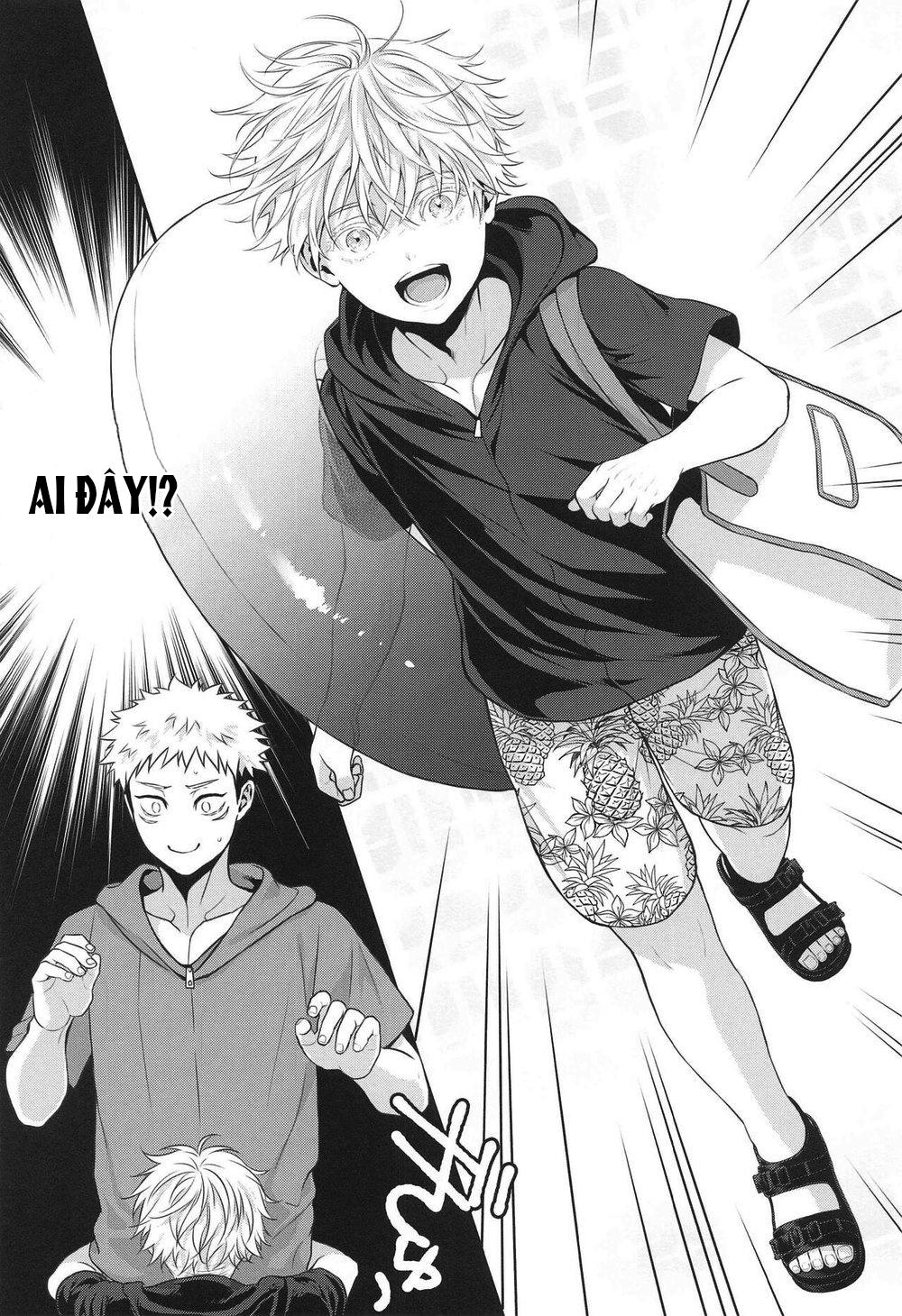 ONESHOT COI LÀ NỨNG Chapter 4 Gojo x Yuuji - Trang 2