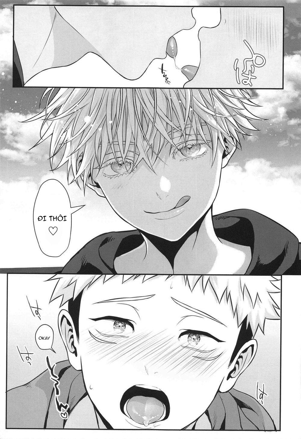 ONESHOT COI LÀ NỨNG Chapter 4 Gojo x Yuuji - Trang 2
