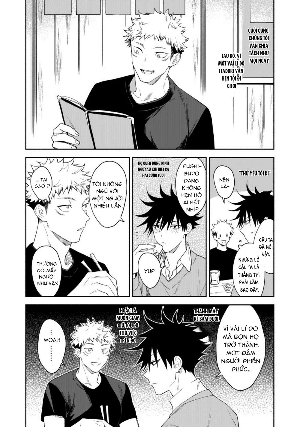 ONESHOT COI LÀ NỨNG Chapter 5 Yuuji x Megumi - Trang 2