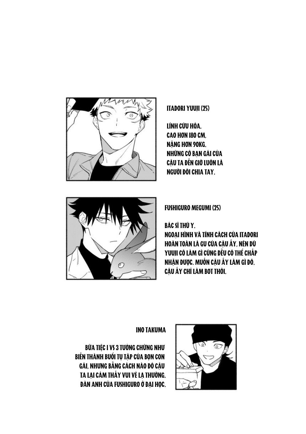 ONESHOT COI LÀ NỨNG Chapter 5 Yuuji x Megumi - Trang 2