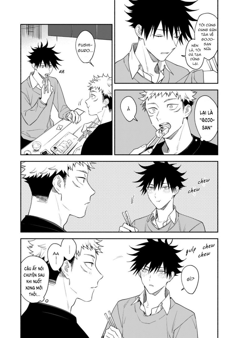 ONESHOT COI LÀ NỨNG Chapter 5 Yuuji x Megumi - Trang 2