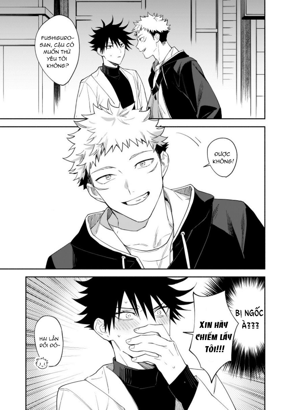 ONESHOT COI LÀ NỨNG Chapter 5 Yuuji x Megumi - Trang 2
