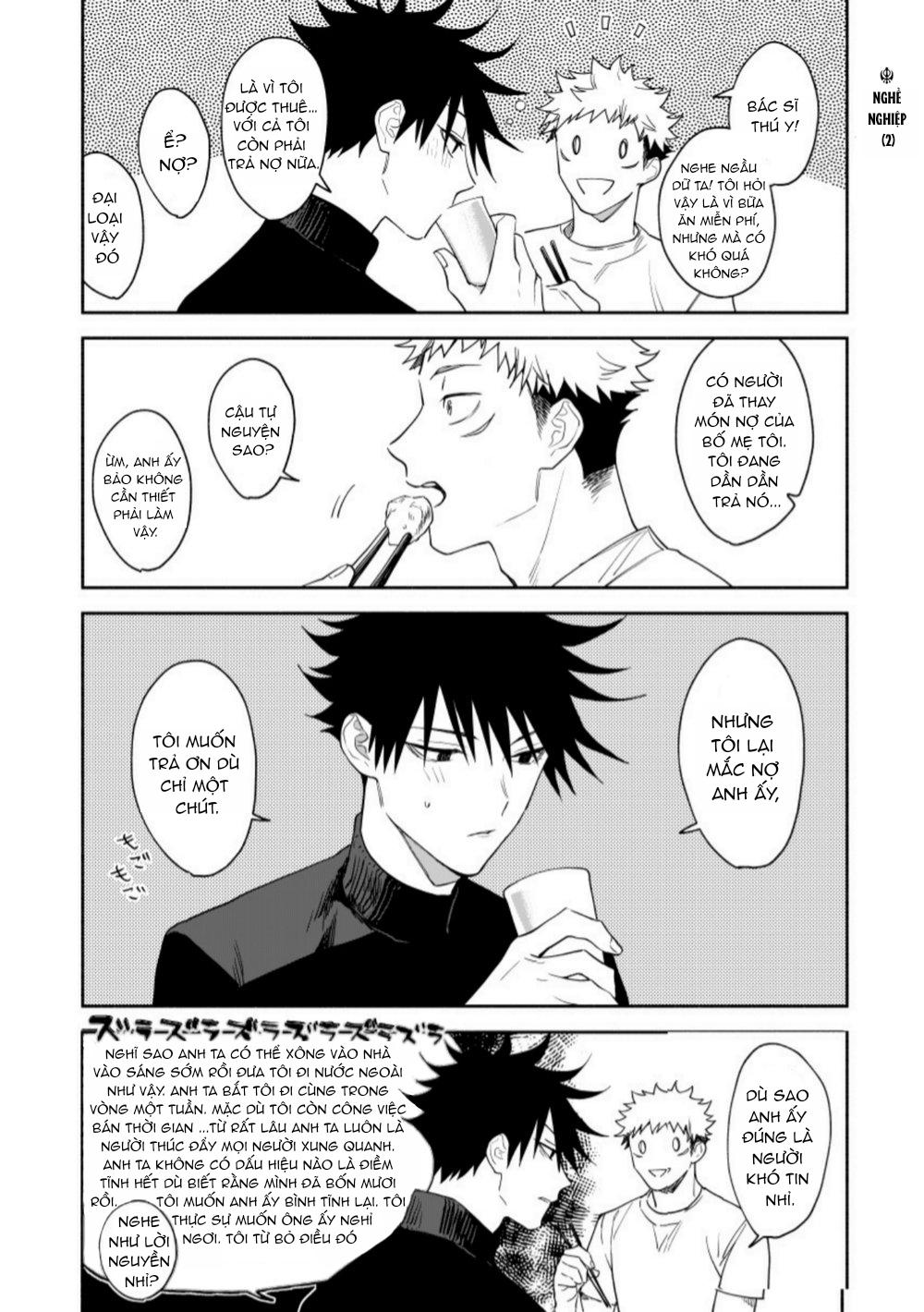 ONESHOT COI LÀ NỨNG Chapter 5 Yuuji x Megumi - Trang 2