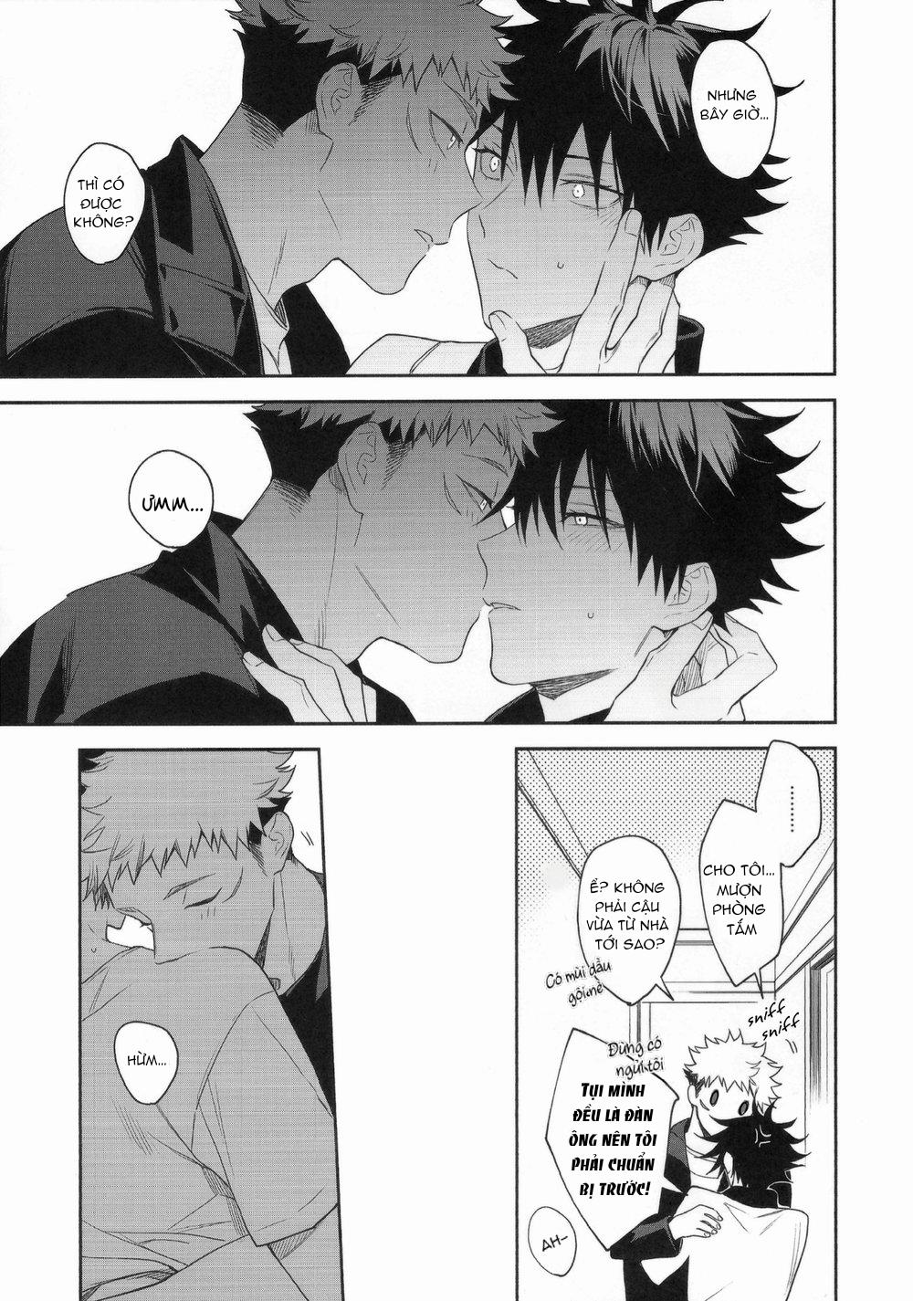 ONESHOT COI LÀ NỨNG Chapter 5 Yuuji x Megumi - Trang 2