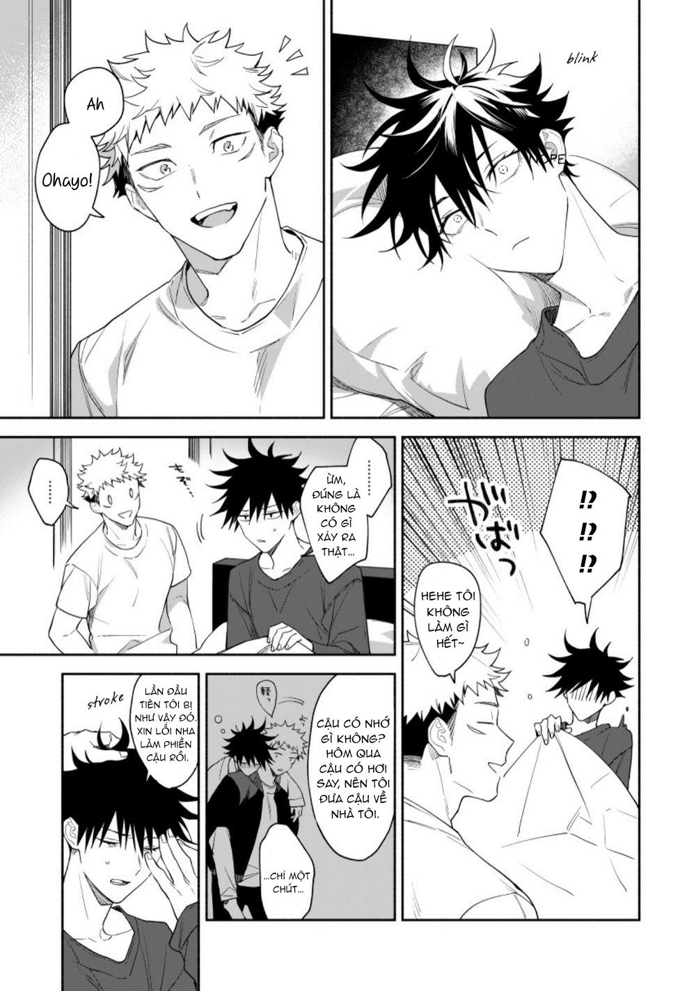 ONESHOT COI LÀ NỨNG Chapter 5 Yuuji x Megumi - Trang 2