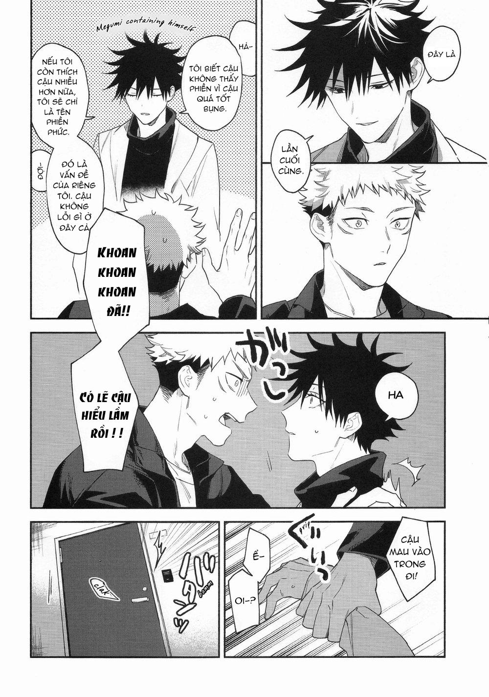 ONESHOT COI LÀ NỨNG Chapter 5 Yuuji x Megumi - Trang 2