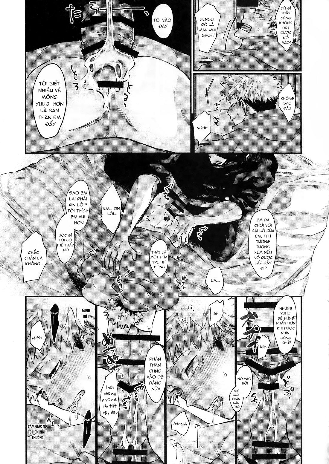 ONESHOT COI LÀ NỨNG Chapter 6 Geto x Yuuji - Trang 2