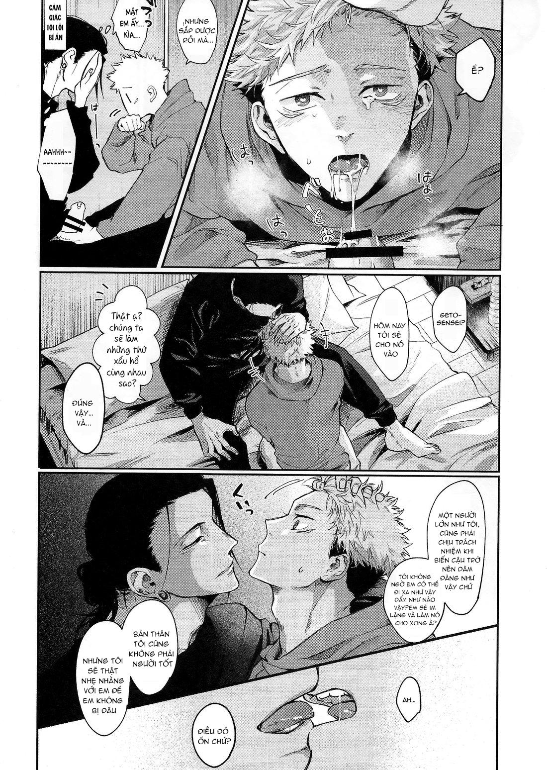 ONESHOT COI LÀ NỨNG Chapter 6 Geto x Yuuji - Trang 2