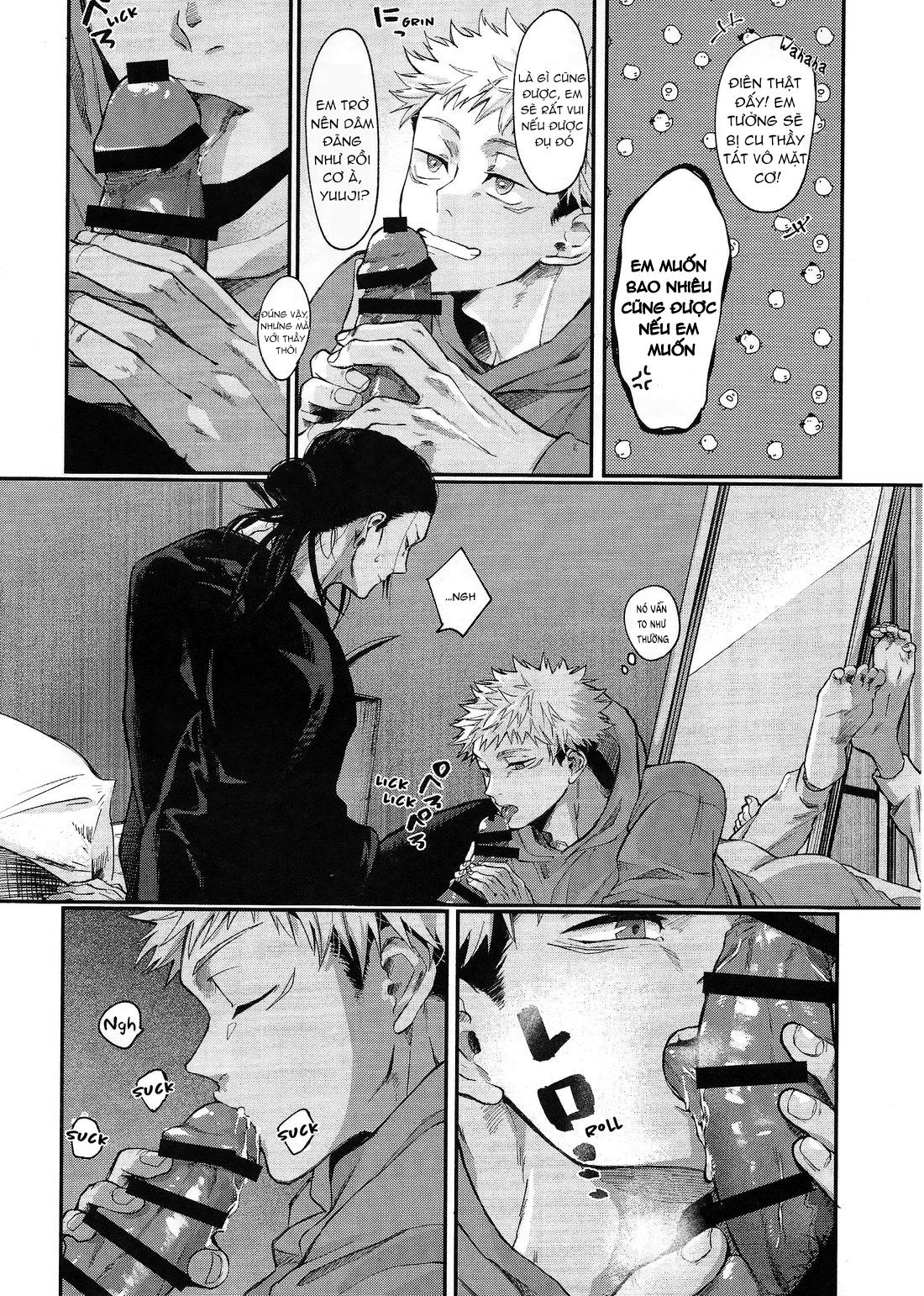 ONESHOT COI LÀ NỨNG Chapter 6 Geto x Yuuji - Trang 2