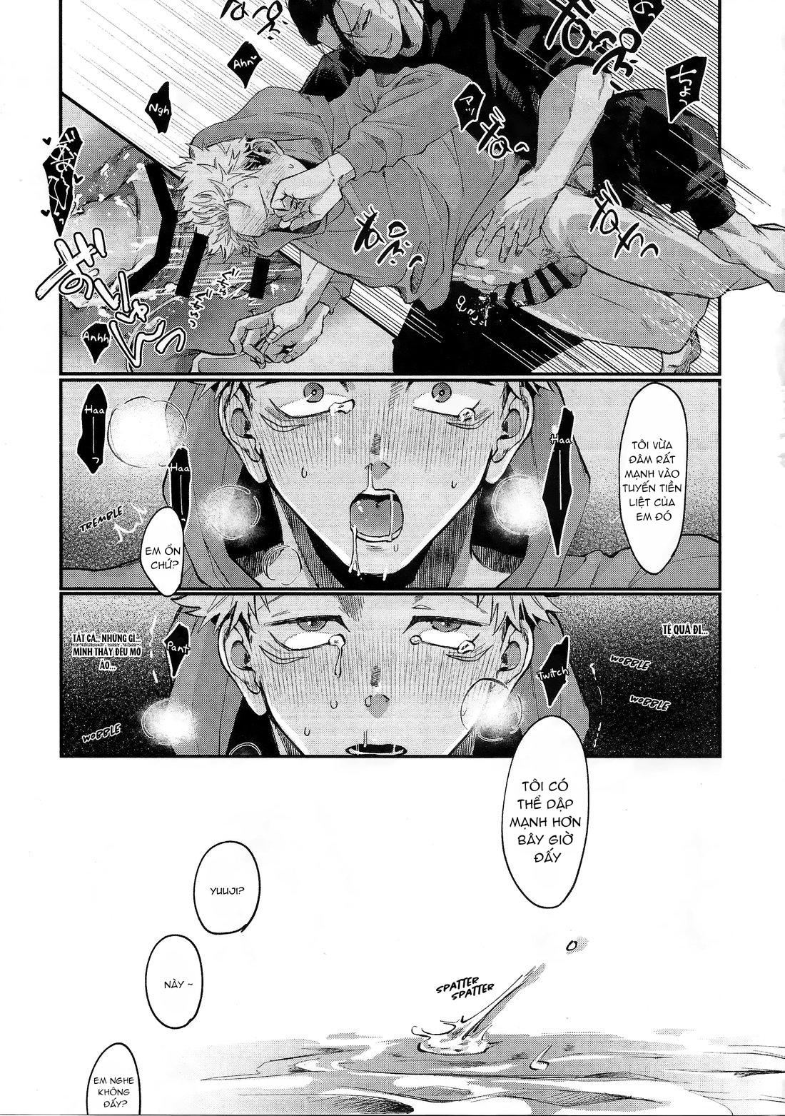 ONESHOT COI LÀ NỨNG Chapter 6 Geto x Yuuji - Trang 2