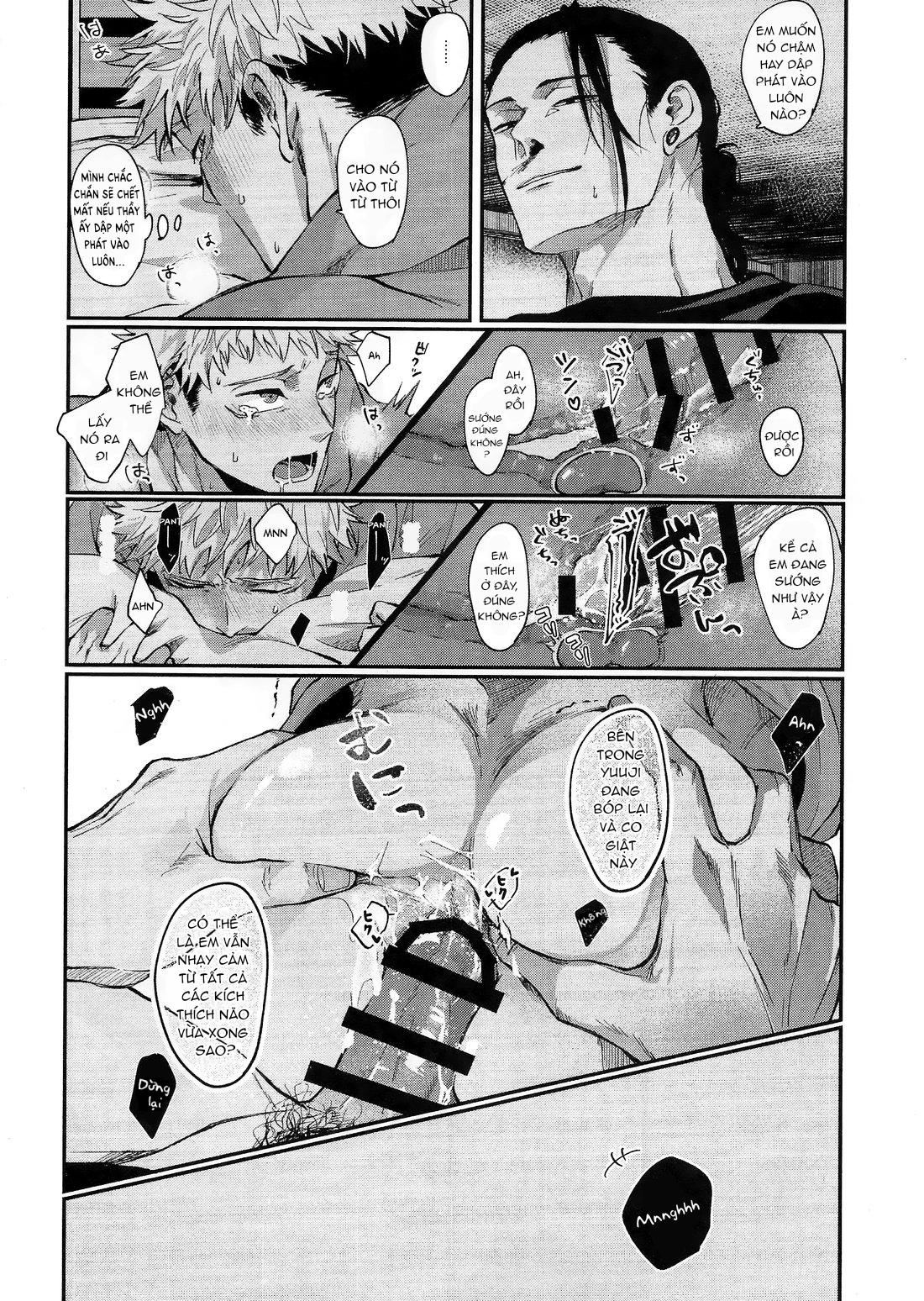 ONESHOT COI LÀ NỨNG Chapter 6 Geto x Yuuji - Trang 2