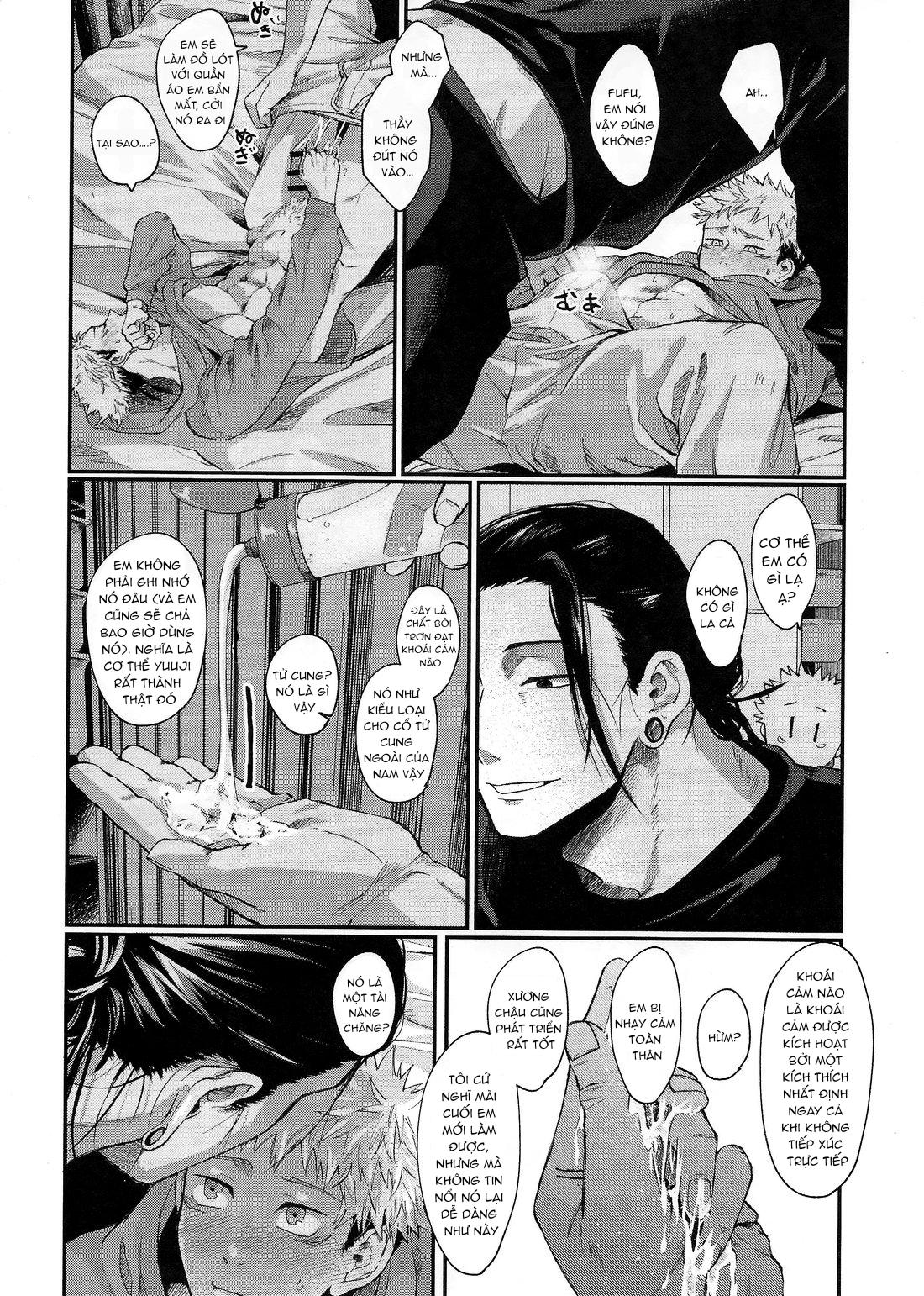 ONESHOT COI LÀ NỨNG Chapter 6 Geto x Yuuji - Trang 2