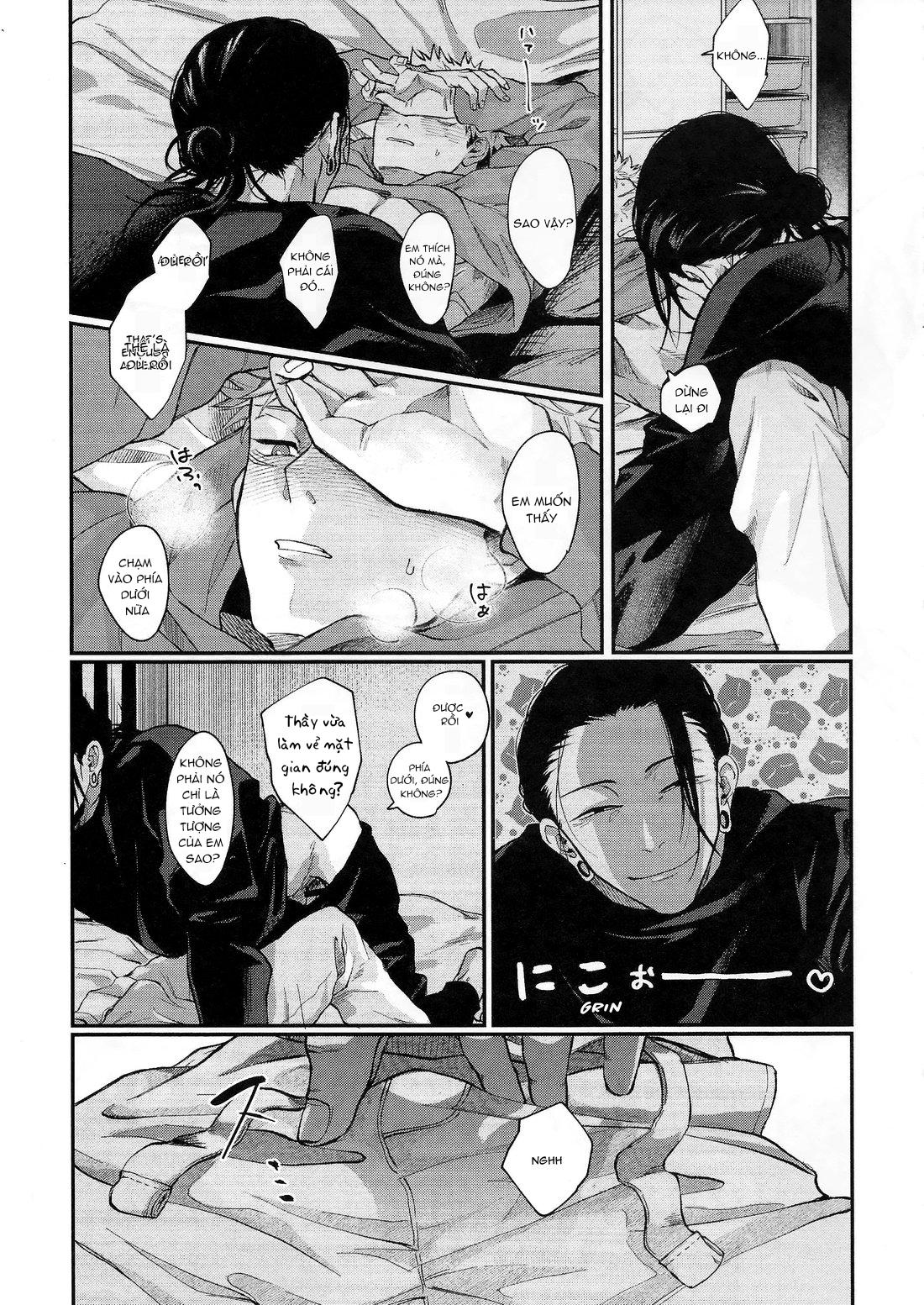 ONESHOT COI LÀ NỨNG Chapter 6 Geto x Yuuji - Trang 2