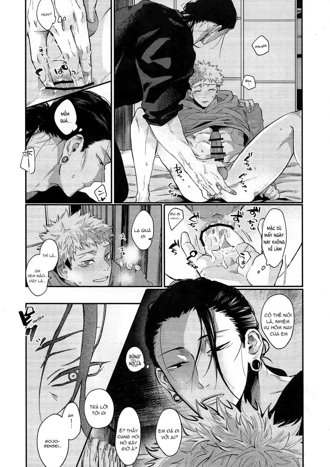 ONESHOT COI LÀ NỨNG Chapter 6 Geto x Yuuji - Trang 2