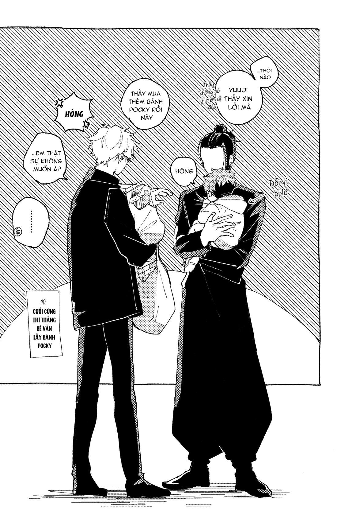 ONESHOT COI LÀ NỨNG Chapter 8 Gojo x Yuuji - Trang 2