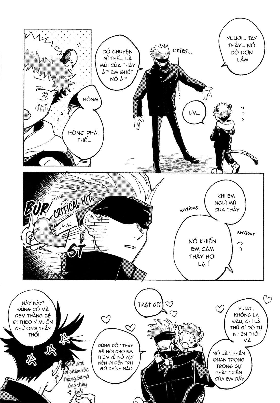 ONESHOT COI LÀ NỨNG Chapter 8 Gojo x Yuuji - Trang 2