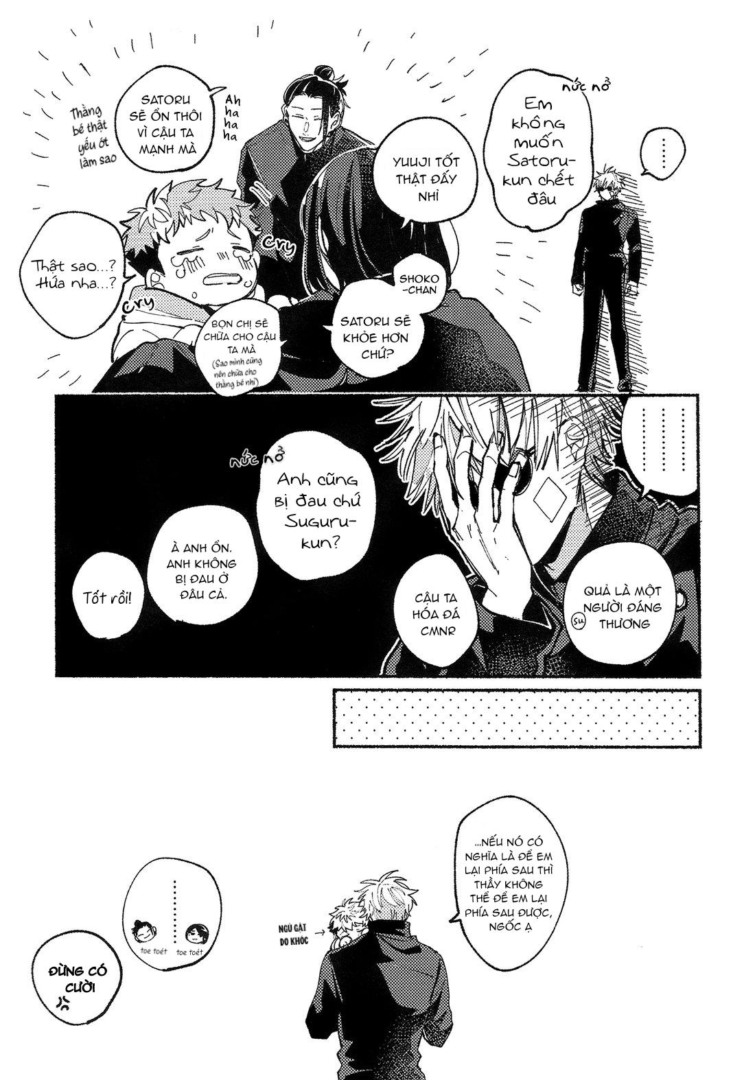 ONESHOT COI LÀ NỨNG Chapter 8 Gojo x Yuuji - Trang 2