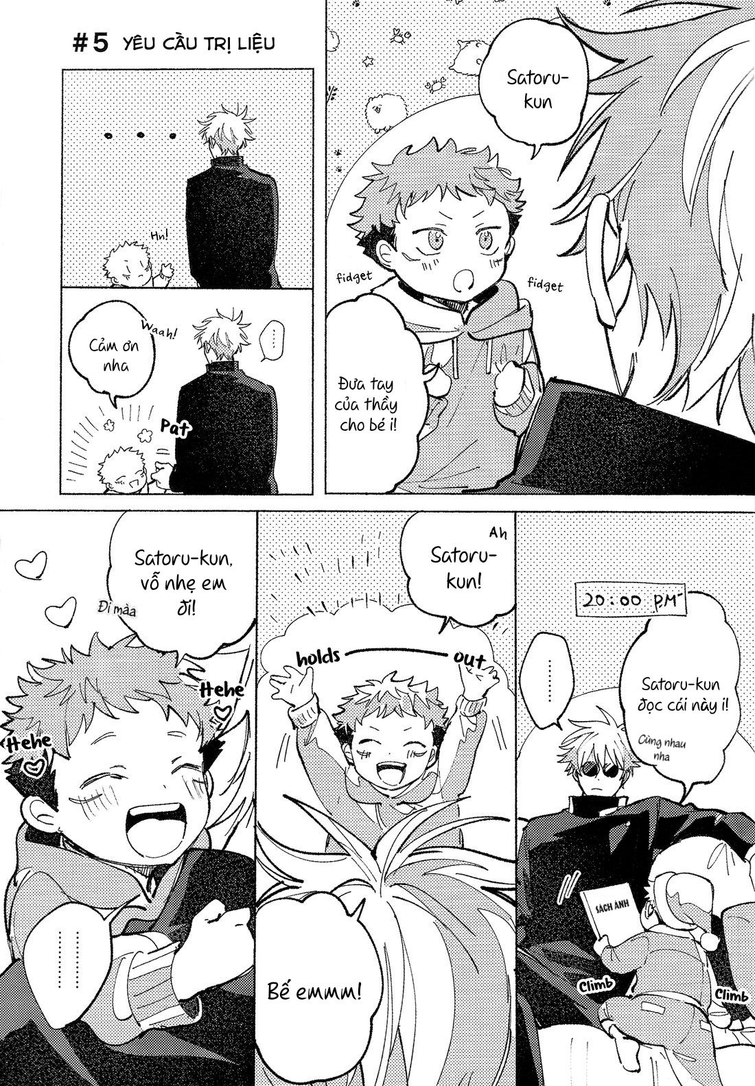 ONESHOT COI LÀ NỨNG Chapter 8 Gojo x Yuuji - Trang 2