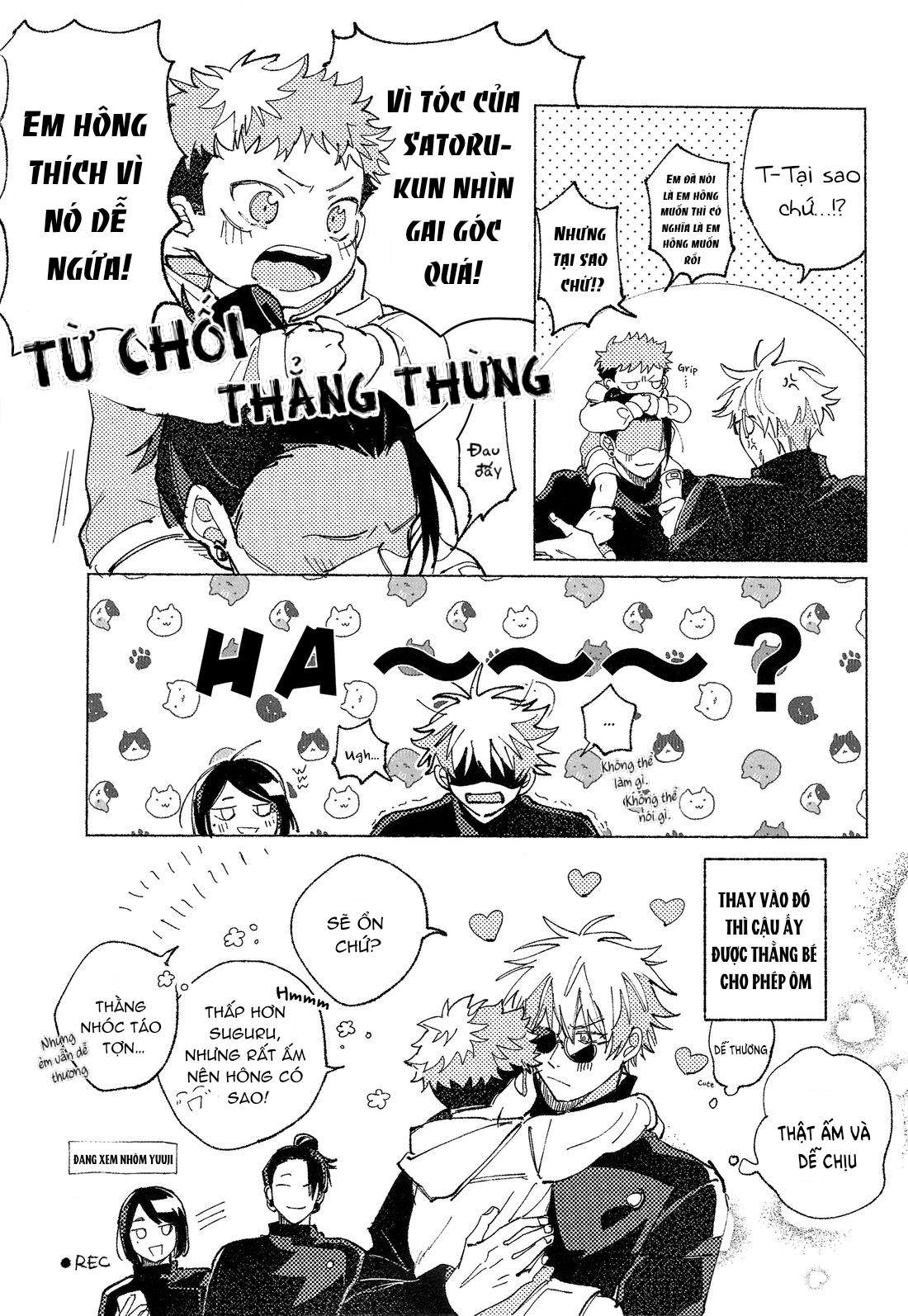ONESHOT COI LÀ NỨNG Chapter 8 Gojo x Yuuji - Trang 2