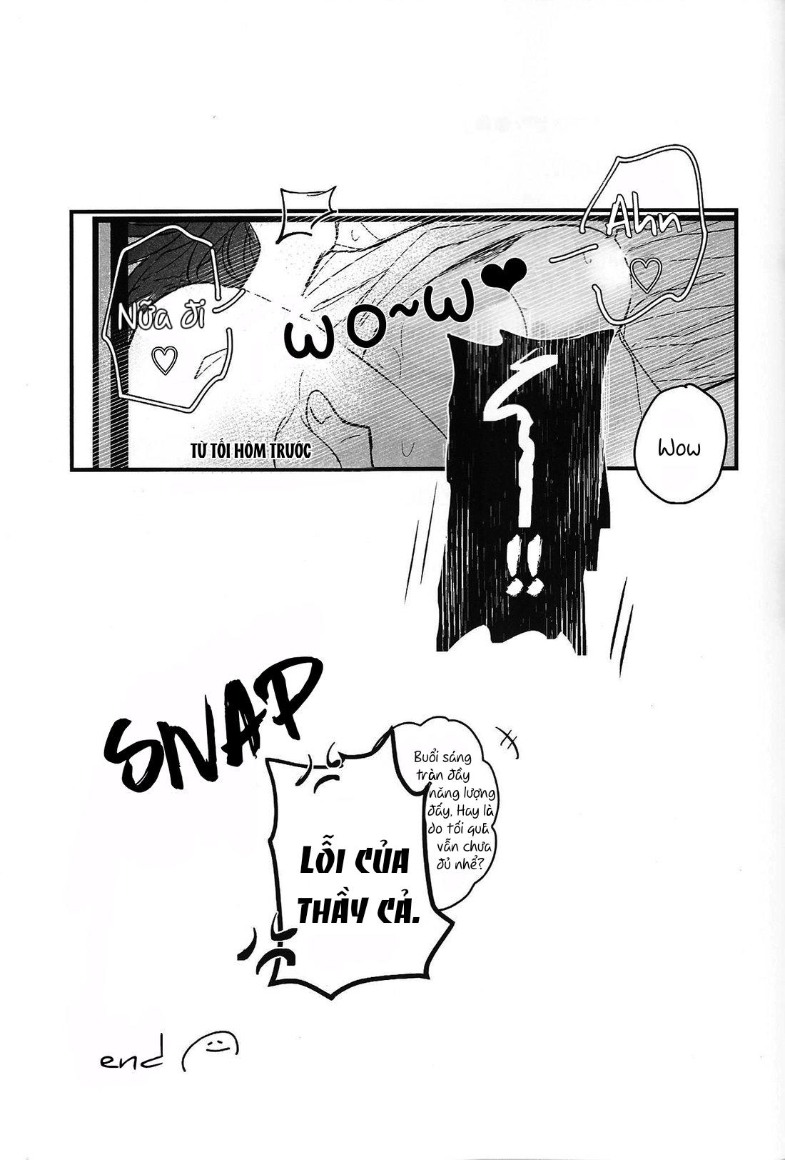 ONESHOT COI LÀ NỨNG Chapter 9 Gojo x Megumi - Trang 2
