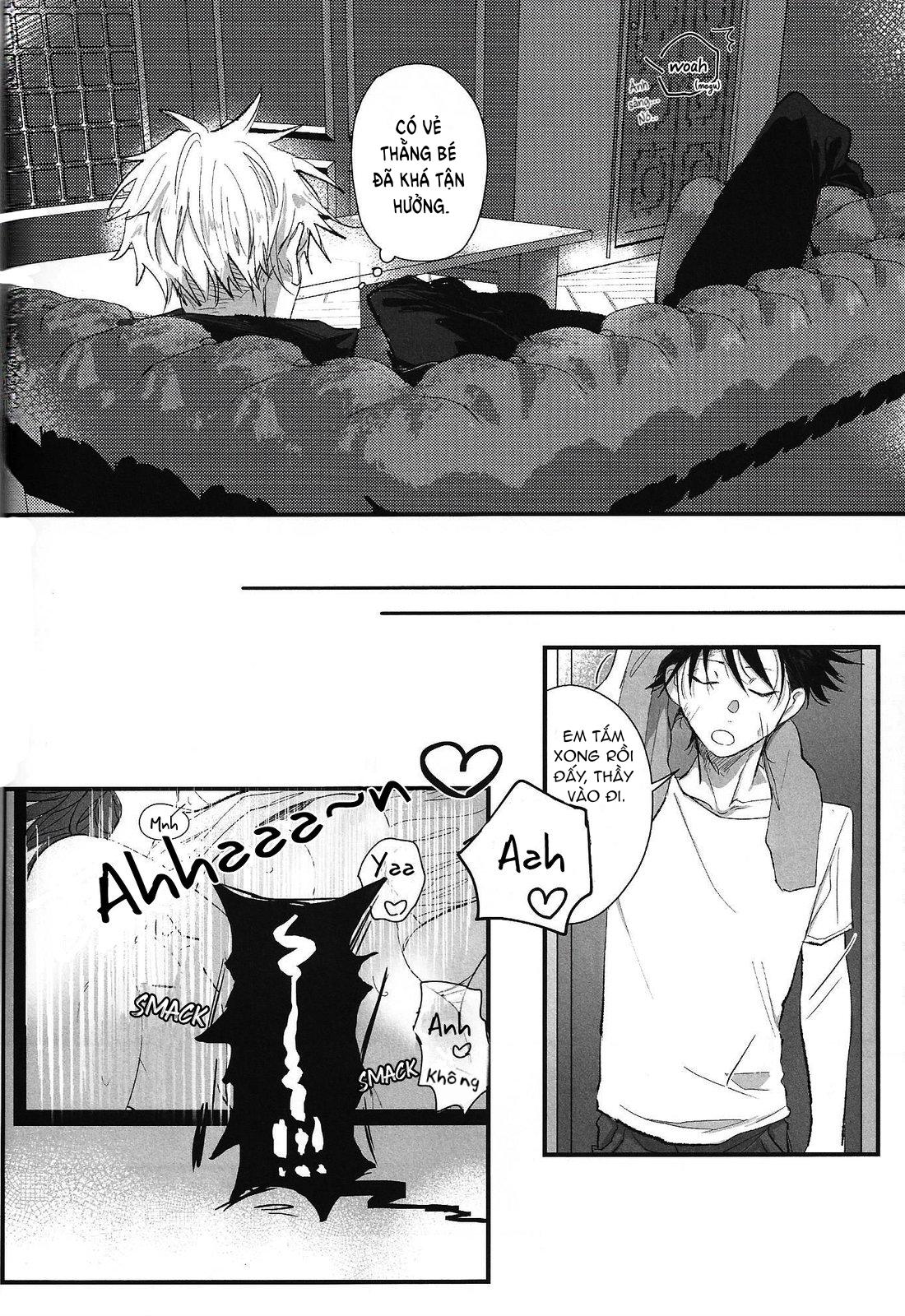 ONESHOT COI LÀ NỨNG Chapter 9 Gojo x Megumi - Trang 2