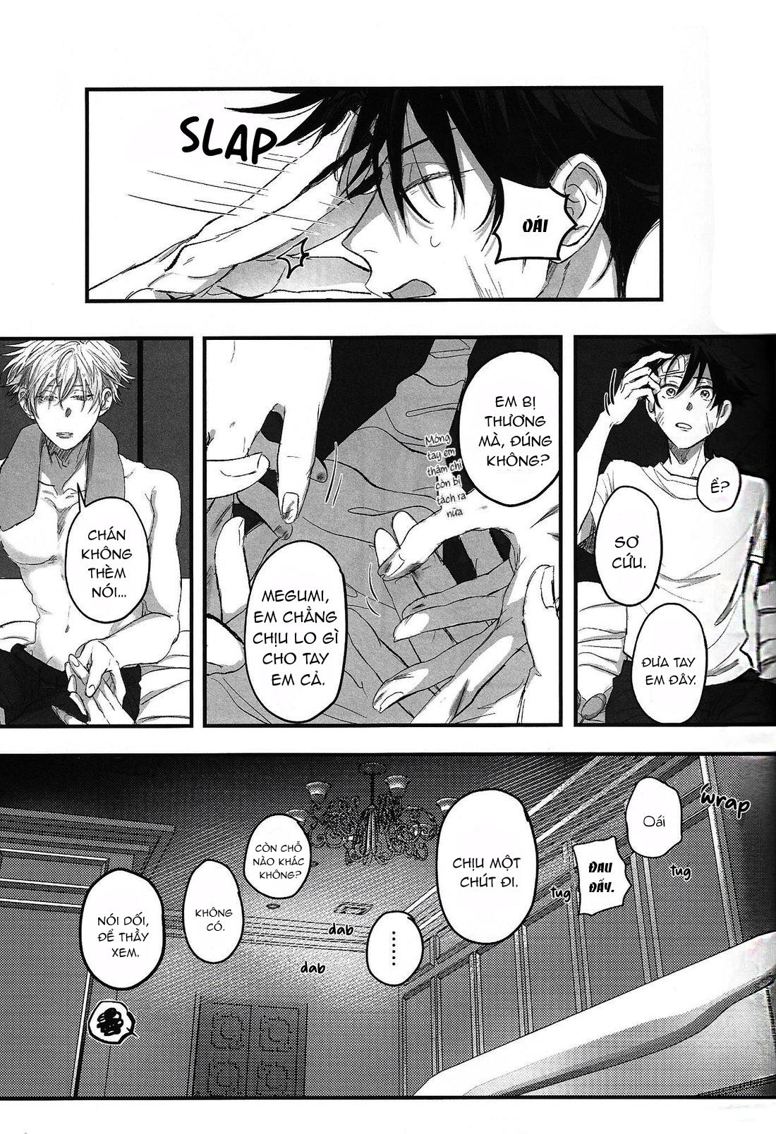 ONESHOT COI LÀ NỨNG Chapter 9 Gojo x Megumi - Trang 2