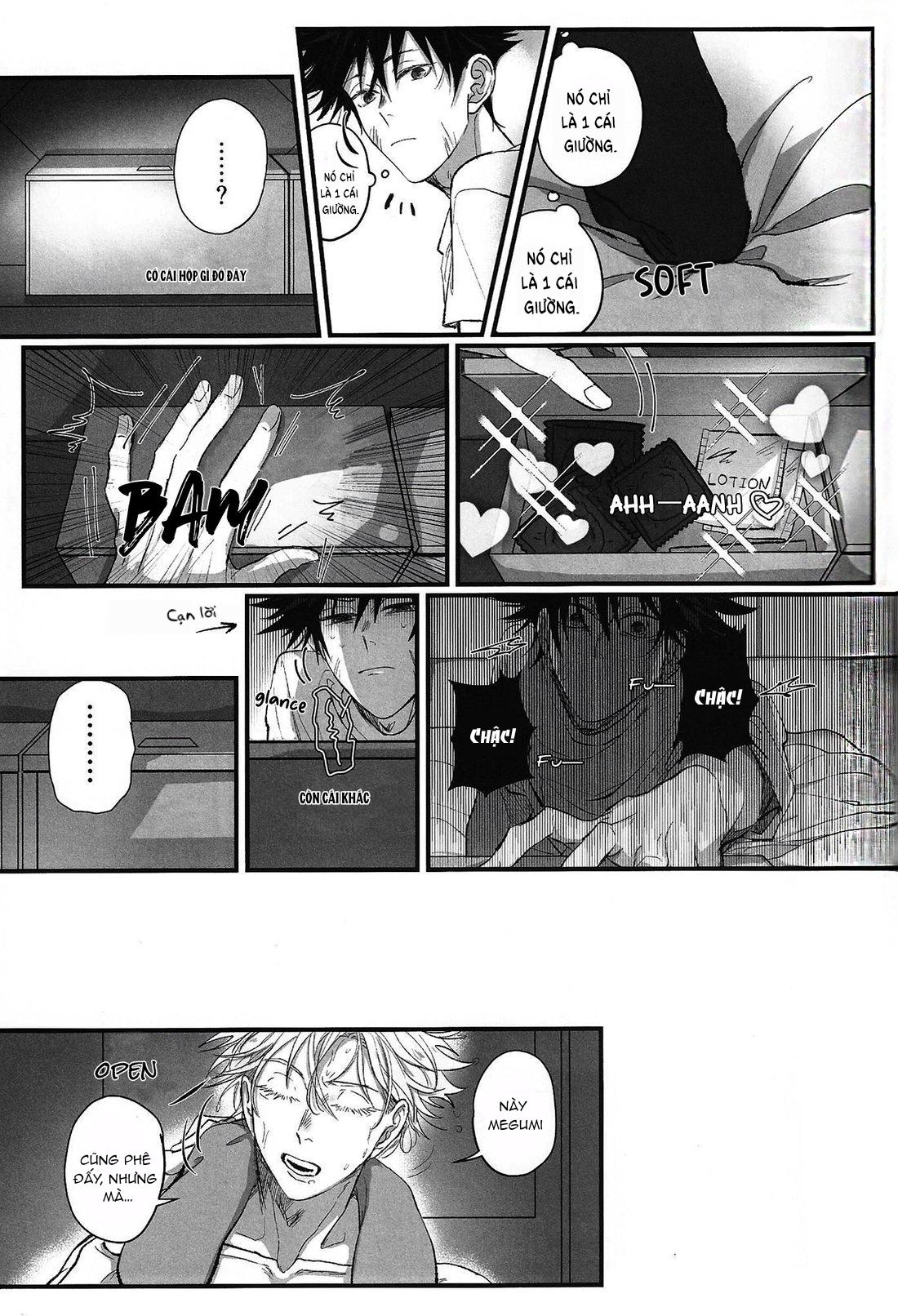 ONESHOT COI LÀ NỨNG Chapter 9 Gojo x Megumi - Trang 2