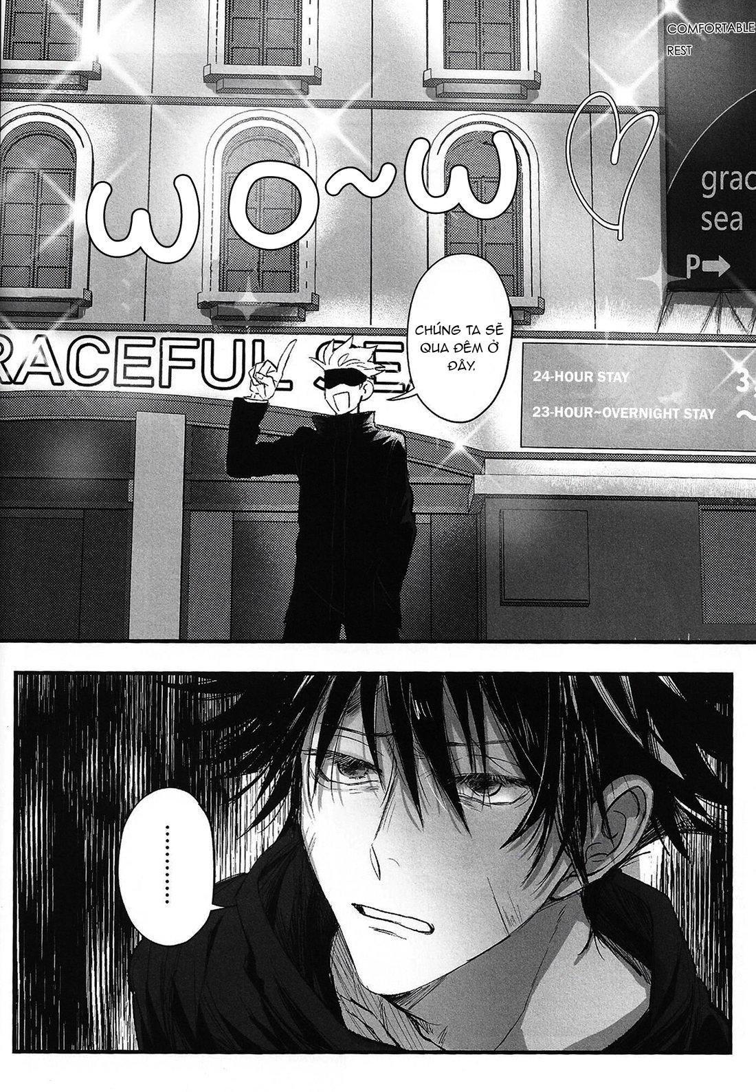 ONESHOT COI LÀ NỨNG Chapter 9 Gojo x Megumi - Trang 2