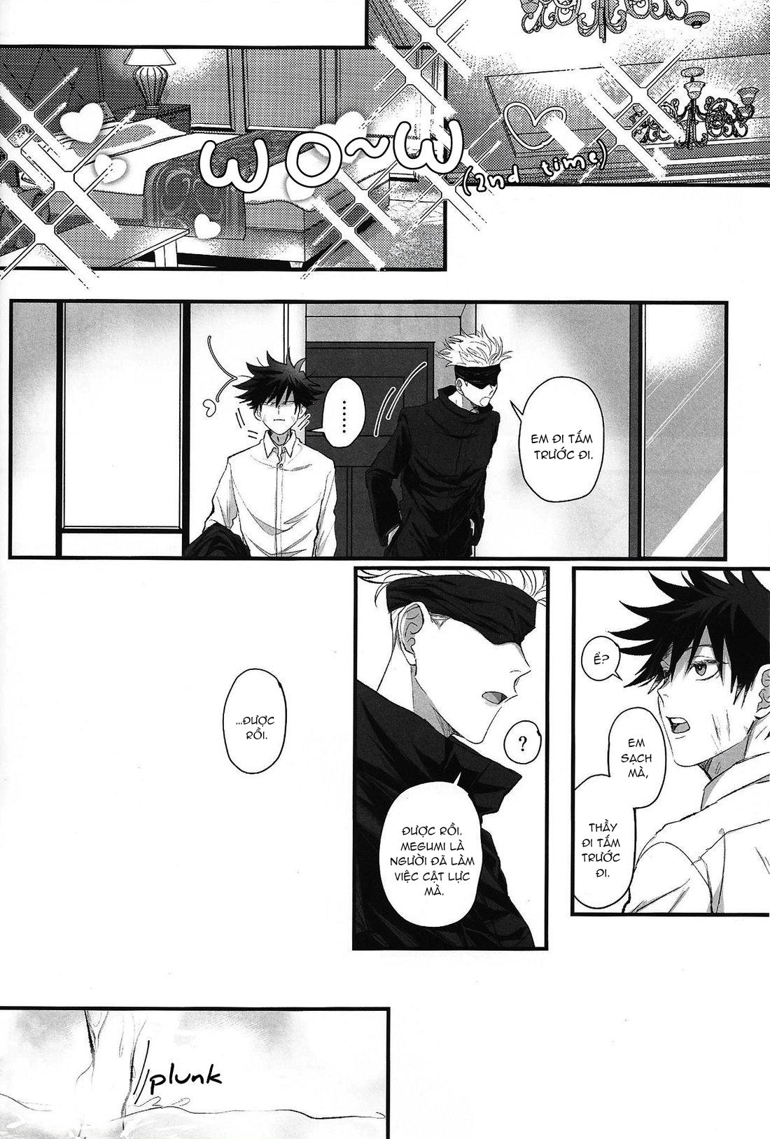 ONESHOT COI LÀ NỨNG Chapter 9 Gojo x Megumi - Trang 2