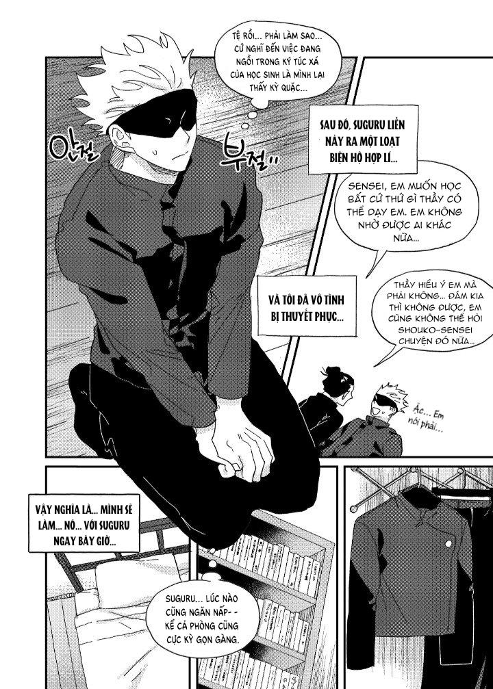 ONESHOT COI LÀ NỨNG Chapter 10.1 Gojo x Geto - Trang 2