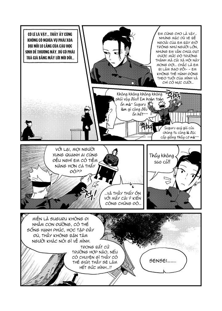 ONESHOT COI LÀ NỨNG Chapter 10.1 Gojo x Geto - Trang 2