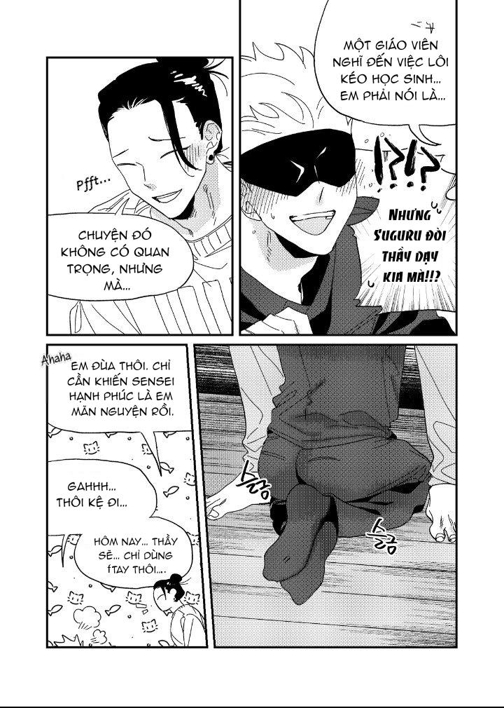 ONESHOT COI LÀ NỨNG Chapter 10.1 Gojo x Geto - Trang 2