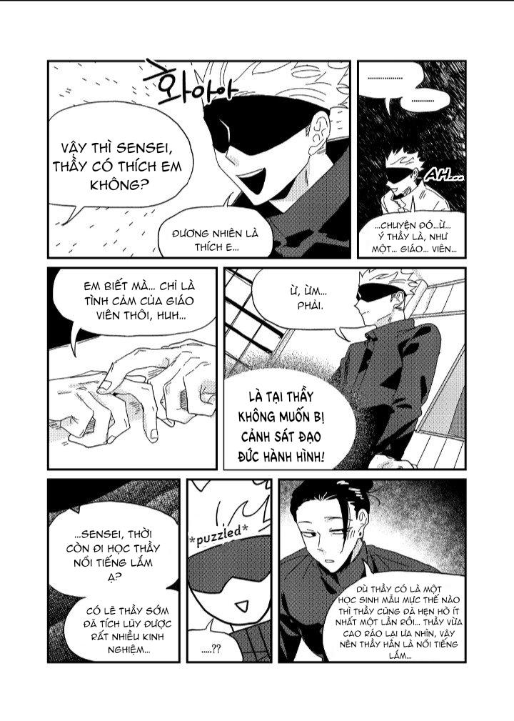 ONESHOT COI LÀ NỨNG Chapter 10.1 Gojo x Geto - Trang 2