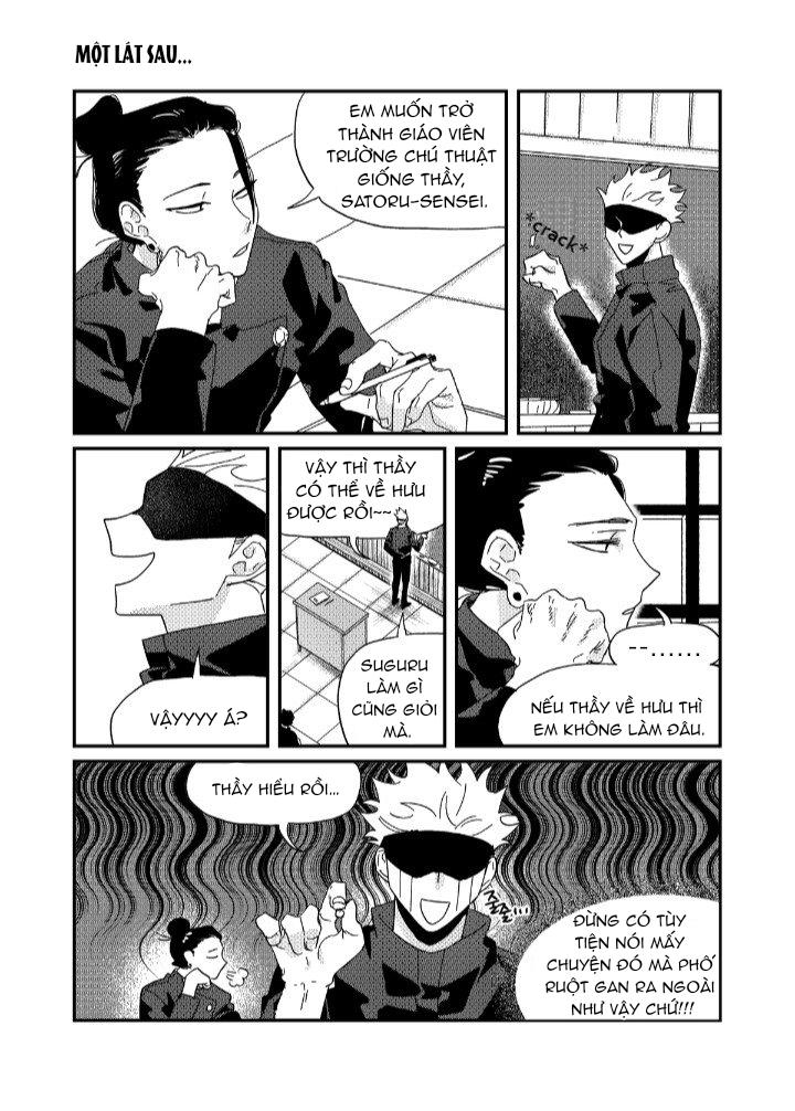 ONESHOT COI LÀ NỨNG Chapter 10.1 Gojo x Geto - Trang 2